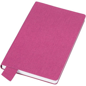 Бизнес-блокнот А5  "Provence", розовый , мягкая обложка, в клетку розовый