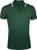 Рубашка поло мужская Pasadena Men 200 с контрастной отделкой, зеленая с белым - 0635851.96