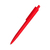 Ручка пластиковая Agata софт-тач, красная - 5121027.05