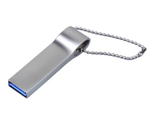 USB 3.0-флешка на 32 Гб с мини чипом и боковым отверстием для цепочки - 2122237.32.00