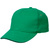 Бейсболка Unit Classic, ярко-зеленая с черным кантом - 0631848.92