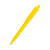Ручка пластиковая Agata софт-тач, желтая - 5121027.06