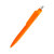 Ручка пластиковая Shell, оранжевая - 5121014.07
