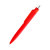 Ручка пластиковая Shell, красная - 5121014.05