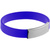 Силиконовый браслет Brisky с металлическим шильдом, синий - 06313746.40