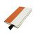 Бизнес-блокнот UNI, A5, бело-оранжевый, мягкая обложка, в линейку, черное ляссе - 69021240/01/06