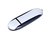USB 2.0- флешка промо на 32 Гб овальной формы - 2126017.32.07
