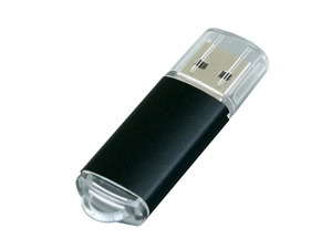 USB 2.0- флешка на 16 Гб с прозрачным колпачком - 2126018.16.07