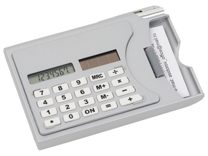 Визитница «Бухгалтер» с калькулятором и ручкой - 212729400