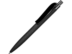 Ручка пластиковая шариковая Prodir QS 03 PRP с рисунком «протектор шины» софт-тач PRP - 212qs03prp-75