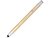 Ручка-стилус металлическая шариковая «Moneta» с анодированным покрытием - 21210729813