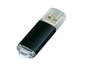 USB 2.0- флешка на 64 Гб с прозрачным колпачком - 2126018.64.07