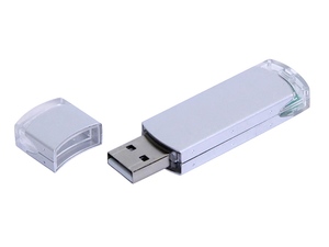 USB 2.0- флешка промо на 64 Гб прямоугольной классической формы - 2126014.64.00