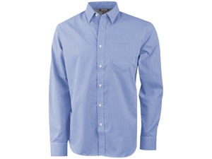 Рубашка "Net" мужская с длинным рукавом синий