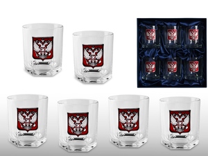 Набор стаканов для виски «Российский стиль» - 2126171
