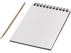 Цветной набор «Scratch»: блокнот, деревянная ручка - 21210705500