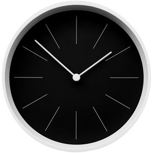 Часы настенные Neo, черные с белым - 06317115.36