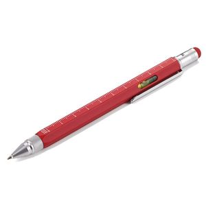 Ручка шариковая Construction, мультиинструмент, красная - 0636462.50