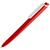 Ручка шариковая Pigra P02 Mat, красная с белым - 06311581.56