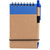 Блокнот на кольцах Eco Note с ручкой, синий - 0635596.40