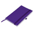 Бизнес-блокнот "Gracy", 130х210 мм, фиолет., кремовая бумага, гибкая обложка, в линейку, на резинке - 69021223/11