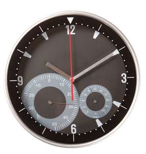 Часы настенные Rule с термометром и гигрометром - 0635028
