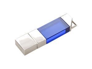 USB 2.0- флешка на 32 Гб кристалл мини - 2123033.02.32