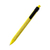 Ручка пластиковая с текстильной вставкой Kan, желтая - 5121001.06