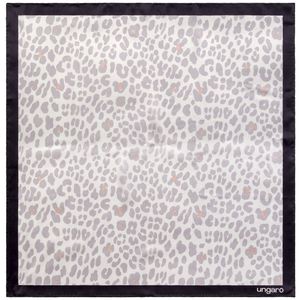 Платок Leopardo Silk, серый - 063UFM756K