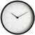 Часы настенные Lacky, белые с черным - 06317114.63
